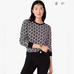 Kate Spade Floral Sweatshirt- Size medium